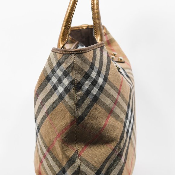 Vintage Burberry Nova Check Prorsum Tote - Picture 3 of 11